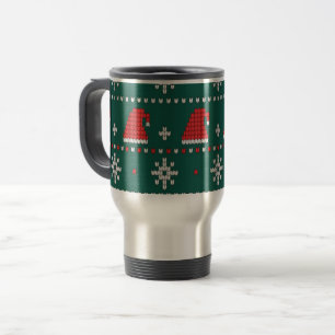 Mug De Voyage Beau tricot motif de noël