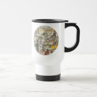 Beauté de bain victorienne Kraken Surréalisme Vint