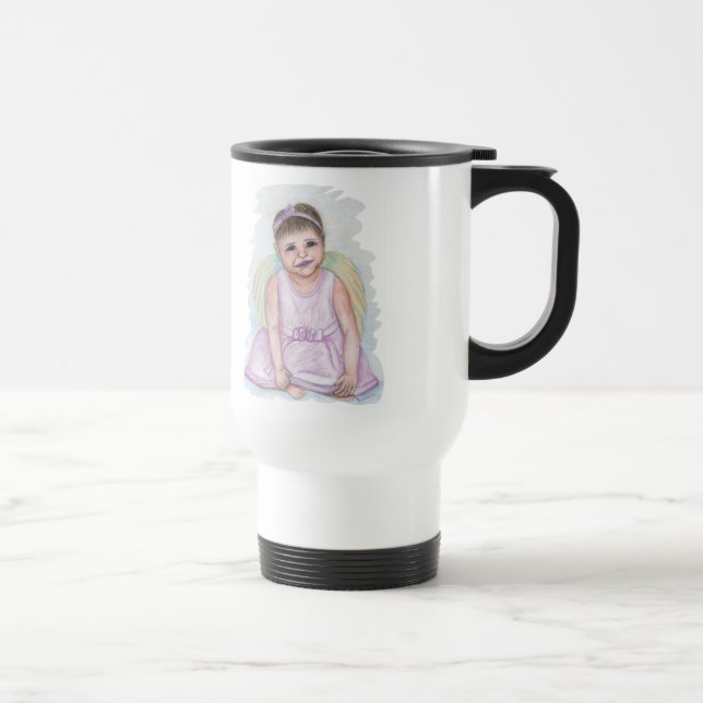 Mug De Voyage Bébé d'ange (Droite)