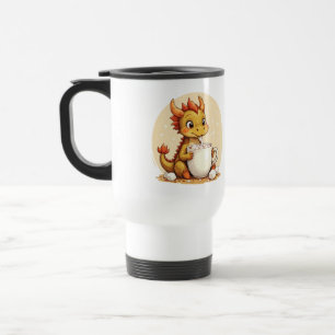 Mug De Voyage Bébé Dragon Mignon Chocolat Chaud Enfants Kawaii C