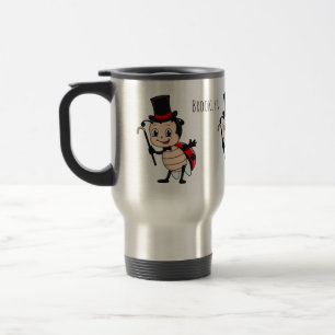 Mug De Voyage Bébé mignon avec chapeau et dessin animé de cravat