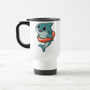 Mug De Voyage Bébé Requin Mignon Avec Flotteur Enfants