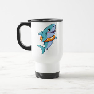 Mug De Voyage Bébé Requin Mignon Avec Flotteur Enfants