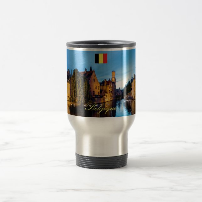 Mug De Voyage Belgique Medieval Bruges (Centre)