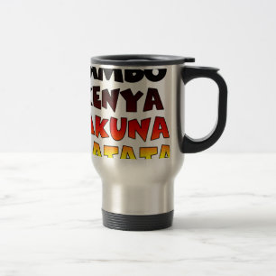 Mug De Voyage Belle Jambo Kenya Hakuna Matata Art Lovely