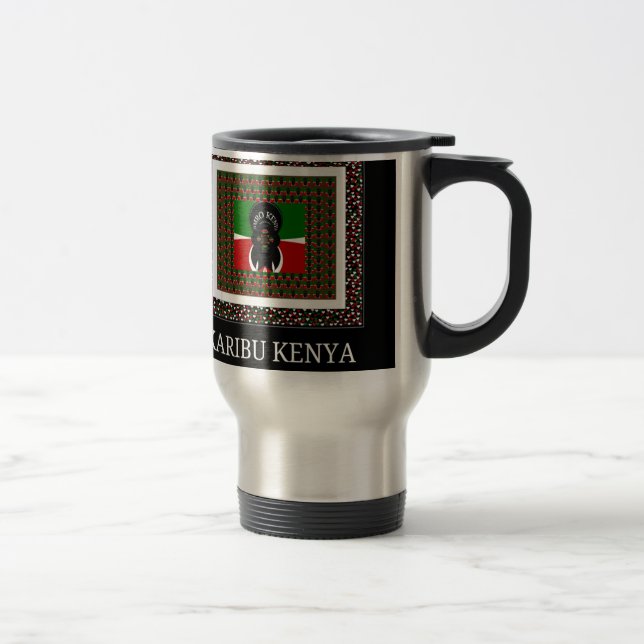 Mug De Voyage Belle Magie Kenya Hakuna Matata (Droit)