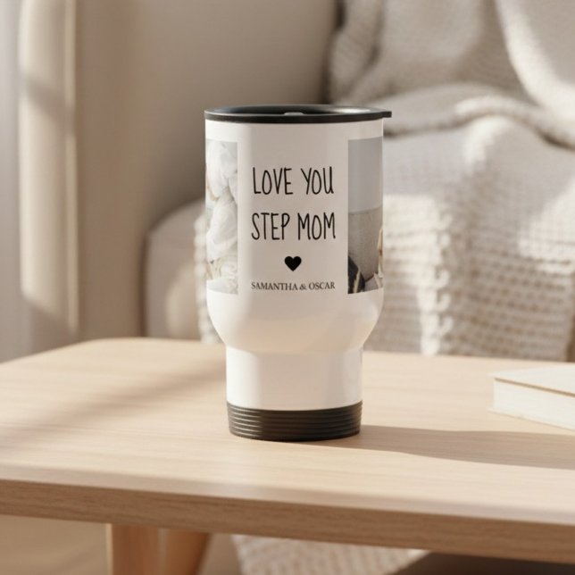 Mug De Voyage Belle-mère personnalisée avec photo – Cadeau perso (Créateur téléchargé)
