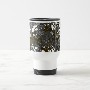Mug De Voyage Belles roues dentées d'horloge