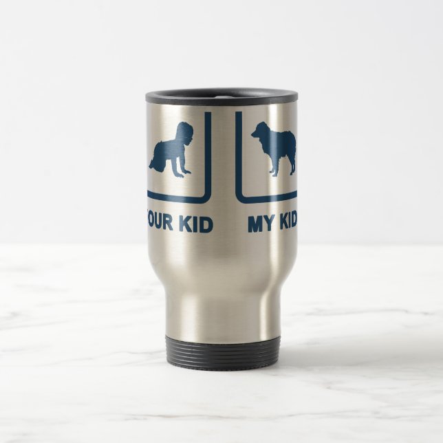 Mug De Voyage Berger australien miniature (Centre)