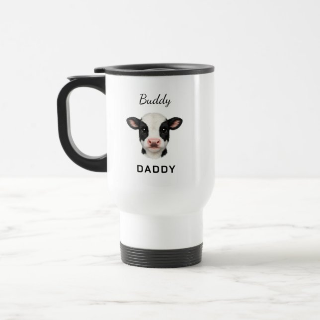 Mug De Voyage Best Dog Dad Ever | Custom Father’s Day (Gauche)