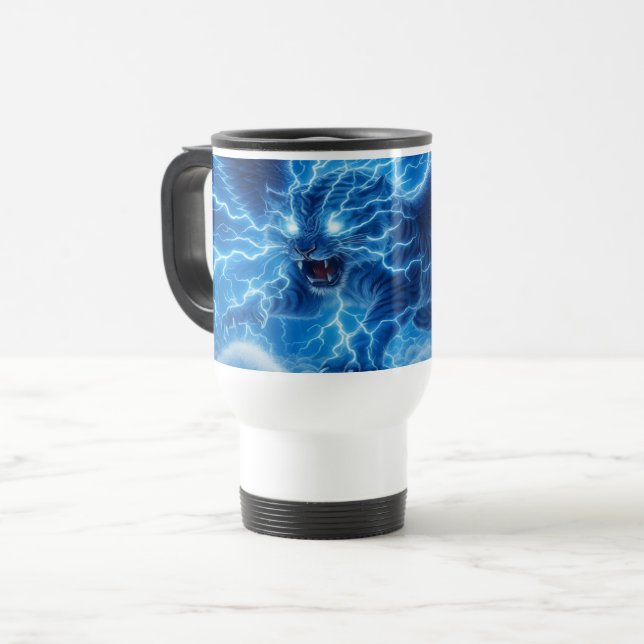 Mug De Voyage Bête de tigre (Devant gauche)