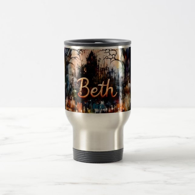Mug De Voyage BETH ~ Halloween ~ (Centre)
