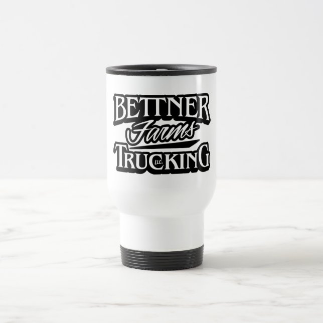 Mug De Voyage Bettner Fermes Camionnage Voyage Mug (Centre)