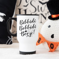 Bibbidi Bobbidi Booze Funny Magique Black Script
