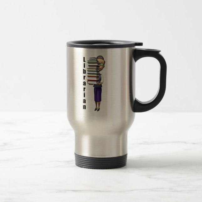 Mug De Voyage Bibliothécaire (Droit)