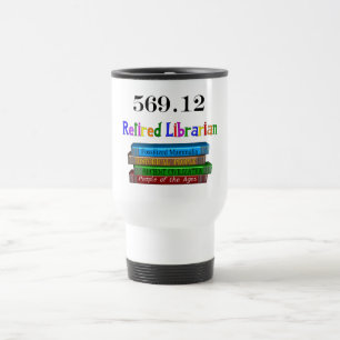 Mug De Voyage Bibliothécaire retraité 569,0 (système décimal de