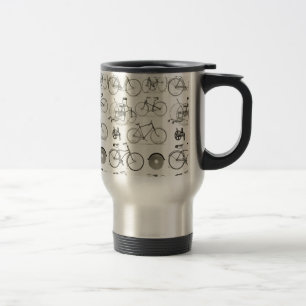 Mug De Voyage Bicyclettes vintages