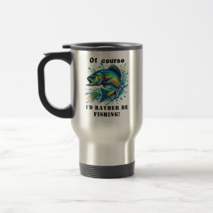 Mug De Voyage Bien sûr que je préfère pêcher