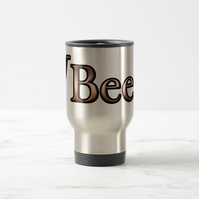 Mug De Voyage Bière de racine carrée (Centre)