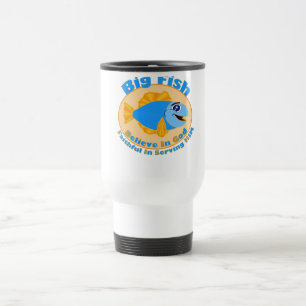 Mug De Voyage Big Fish Croyez en Dieu