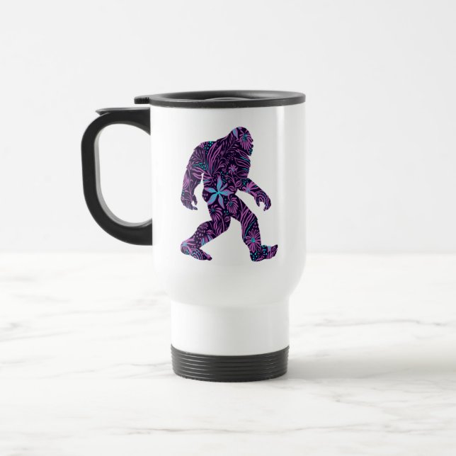 MUG DE VOYAGE BIGFOOT FLORAL (Gauche)