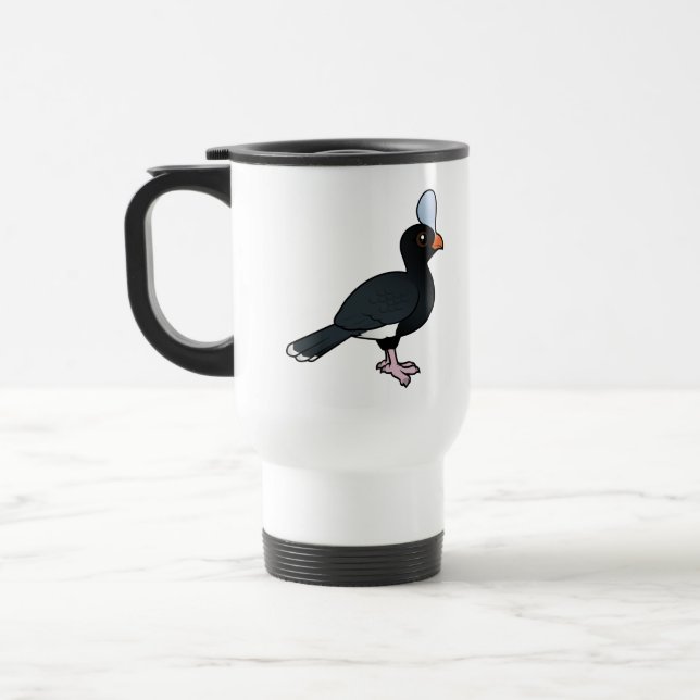 Mug De Voyage Birdorable Curassow casqué (Gauche)