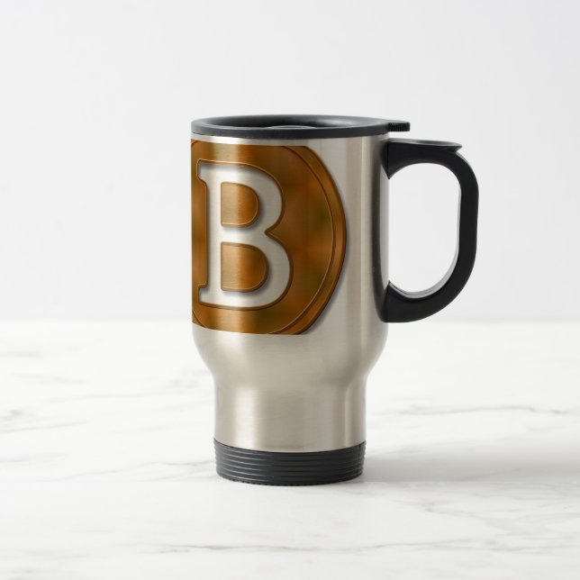 Mug De Voyage Bitcoin 15 (Droit)