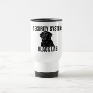 Mug de voyage Black Lab Système de sécurité