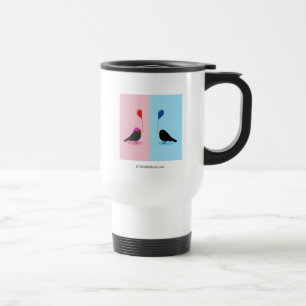 Mug De Voyage Blackbird Trouve Votre Autre Moitié