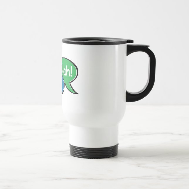 Mug De Voyage Blah - fade (Droite)