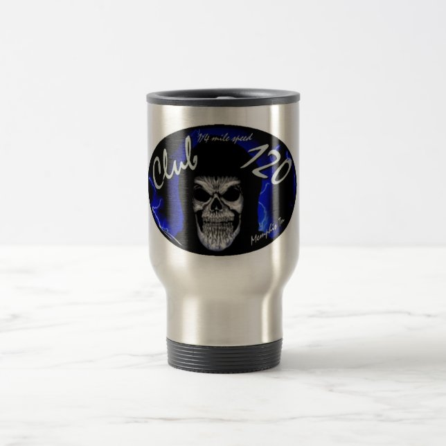 Mug De Voyage Bleu Club120 (Centre)