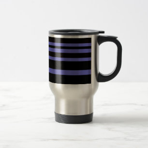 Mug De Voyage Bleu et noir vintage Motif - Musique