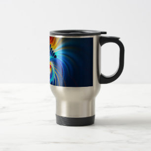 Mug De Voyage Bleu gravitationnel