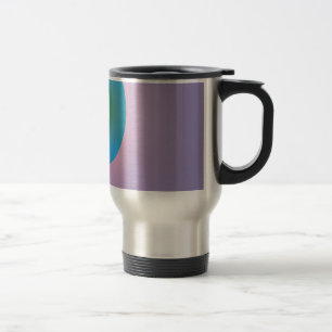 Mug De Voyage Bleu Solitaire