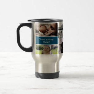 Mug De Voyage Bleu Vous êtes Extraordinaire papa Photo personnal