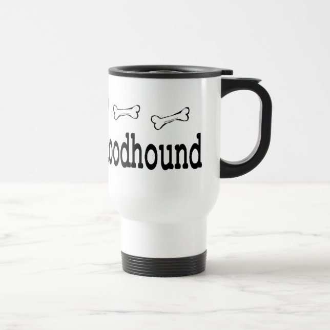 Mug De Voyage Bloodhound Lovers Cadeaux (Droite)