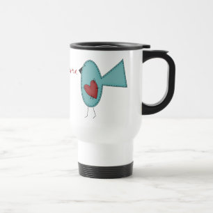 Mug De Voyage Bluebird of Happiness par SRF