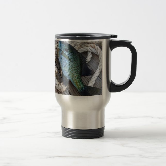 Mug De Voyage bluegill sur quai (Droit)