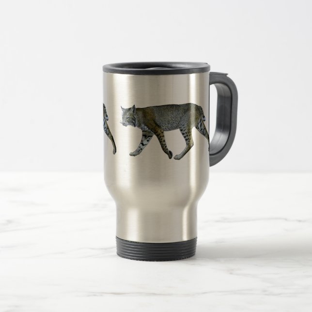 Mug De Voyage Bobcat (Devant droit)