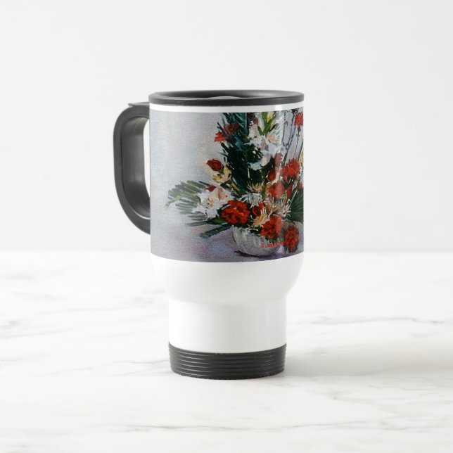 Mug De Voyage Bodegón de flores (Devant gauche)