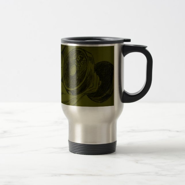 Mug De Voyage Body Building Fitcil Sketch (Droit)