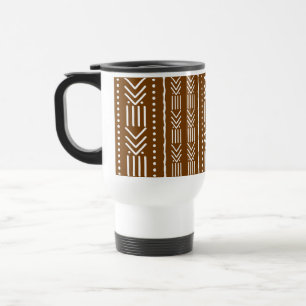 Mug De Voyage Bogolan Tribal Design Africain