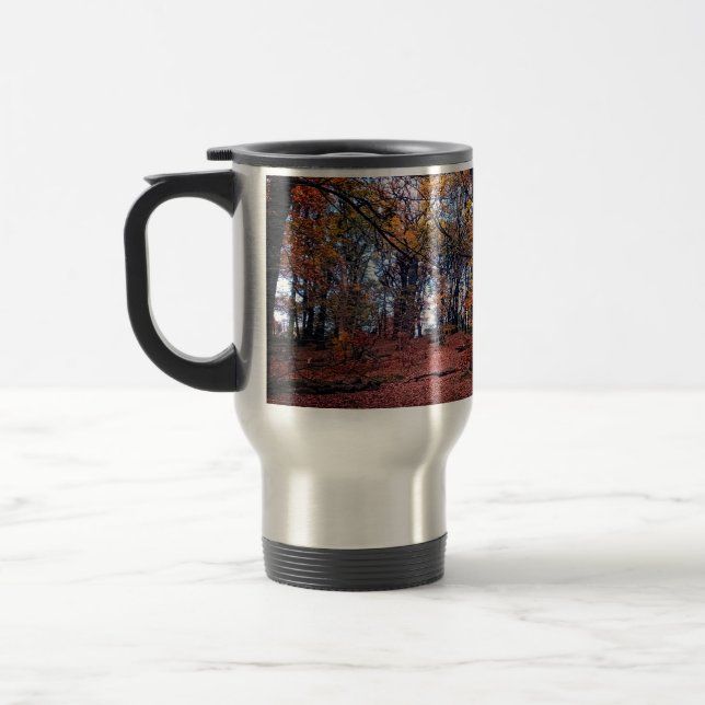 Mug De Voyage Bois d'automne (Gauche)