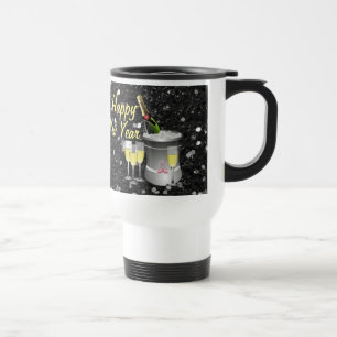 Mug De Voyage Bonne année Champagne réfrigéré
