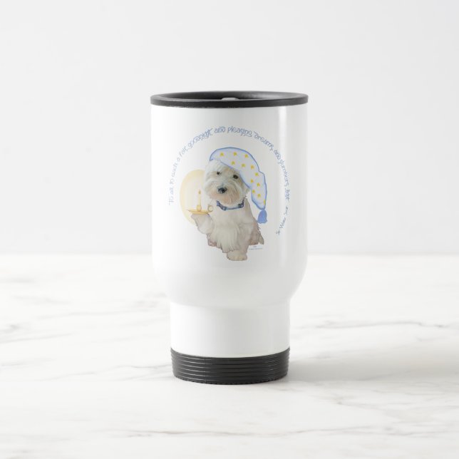 Mug De Voyage Bonne nuit Bleu (Centre)