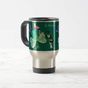 Mug De Voyage "Bonne St. Patrick's Day" Leprechaun