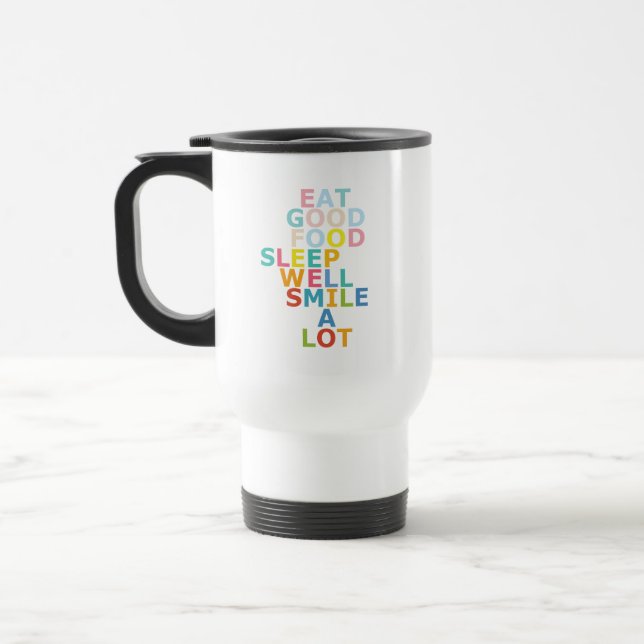 Mug De Voyage Bonne vie (Gauche)
