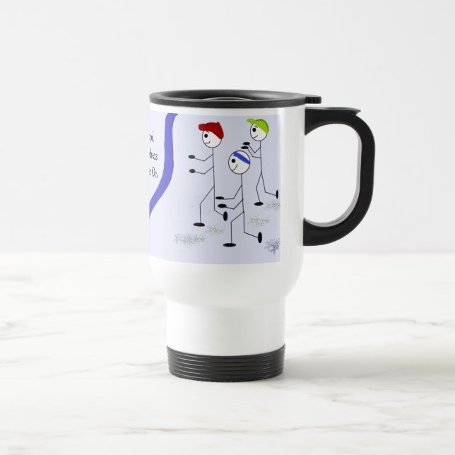Mug De Voyage Bons Enseignants Sticks Chiffres Appuyer Sur (Droite)