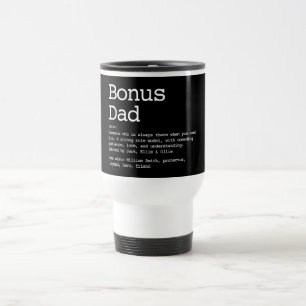 Mug De Voyage Bonus Papa Personnalisé Définition de Beau-Père No