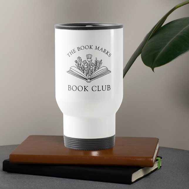 Mug De Voyage Book Club Name Personalized Favor Gift (Créateur téléchargé)
